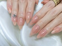 ネイルサロンアンドスクール バニラ(nailsalon&school VANILLA)/ちぐはぐオーロラネイル