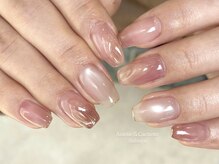 アメリアンドカシェット(Amelie&Cachette)の雰囲気（大人ニュアンスネイル[パラジェル/マグネットネイル/渋谷]）