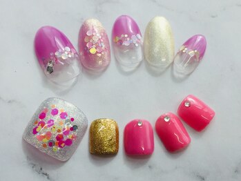 ネイルズ アヴァンティ(Nails Avanti)/定額フットジェル ¥7,700