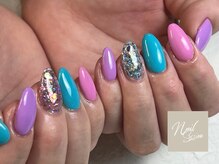 ネイルセッション(nail session)/パステル&ラメ