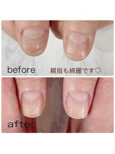 ネイルハウス ハピネス(HAPPINESS)/育成ネイルケア