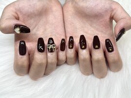 ワンカラー/ブラウン￥7350