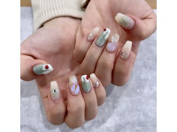 レジアント(Rediant)/クリームソーダネイル