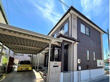 ふくふくの雰囲気（チョコケーキの様な外観の隠れ家的な自宅サロン）