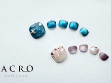 アクロネイル アンド アイ(ACRO NAIL&EYE)/2025年8月　フット定額１