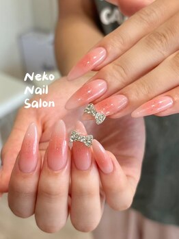 チークネイル　ワンホン　韓国