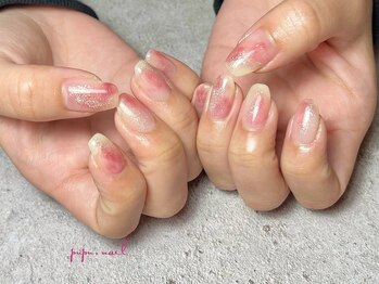 ププネイル(pupu.nail)の写真/自分だけの特別な時間で自然と気分もUP◎丁寧な施術で希望通りの指先に♪季節感溢れるデザインも人気☆