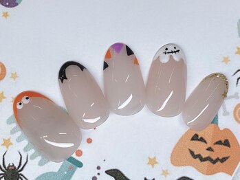 アルセア 上野御徒町店(Alcea)/手描き ハロウィン フレンチ