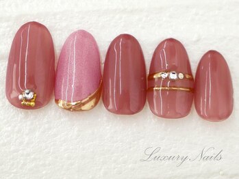 ラグジュアリーネイルズ オオミヤ(Luxury Nails Omiya)/大人*リングネイル