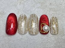 レイネイル レイエステティック 岐阜茜部店(RAY NAIL & RAY ESTHETIC)/New year nail