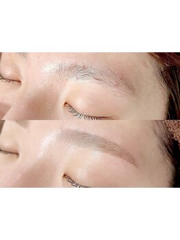 アイブロウメニューがあるサロン