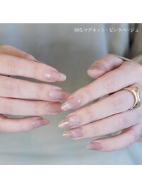 095.マグネット・ピンクベージュ