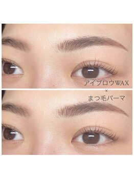 ヴィアス(vias)/まつ毛パーマ×アイブロウwax