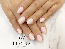 ネイルスタジオ ルキナ(LUCINA)/c-436 大人可愛いシュガーネイル