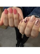 ロトリー(Lotly.)/ピンクホロネイル