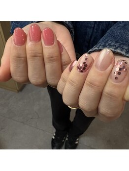 ロトリー(Lotly.)/ピンクホロネイル