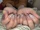 ネイルサロン シェリ(NAIL SALON Cheri)の写真/meloというキラキラのかわいいジェル！ホロの主役の上品ネイル