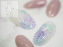 オトナネイル(otona nail)/ふんわり紫陽花ネイル