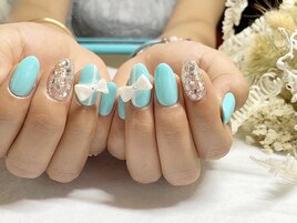 3Dティファニーネイル☆