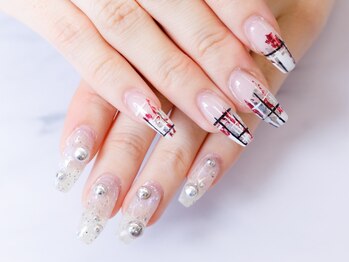 フリーネイル 今福鶴見店(free nail)の写真/2時間以内ならどんなアートでもOK！3Dキャラパーツも事前のご連絡で予約当日までにご準備致します！