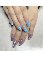 ココ(Coco)/オーロラミラーネイル