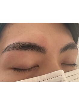 アイブロウメニューがあるサロン