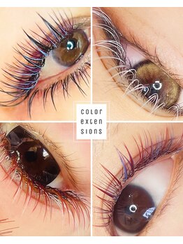 ヤーン(YARN)/カラーマツエク☆デザイン