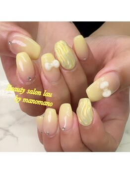 ラウ バイ マノマノ(lau by manomano)/グラデーションにリボンが可愛い