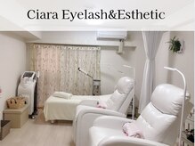 Ciara Eyelash&Esthetic関内【まつげパーマ/パリエク/バインドロック/毛穴小顔】の雰囲気(リクライニングチェア完備◎束感/つけ放題/下まつげもOK★)