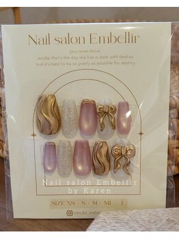 アンベリール(Embellir)/ブライダルネイルチップ