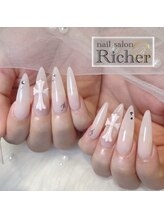 エスフィーネイルサロン リシェル(Esfy nailsalon Richer)/長さだしシンプルコース