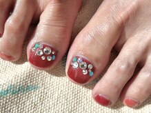 【お客様ネイル】フットネイル