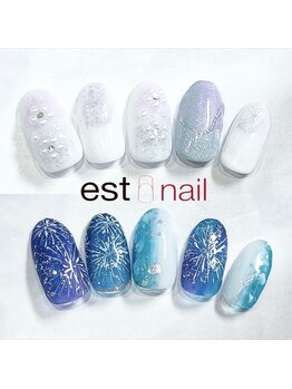 エストラッシュアンドネイル 銀座店(est lash&nail)の写真/【２１時まで営業】お仕事終わりにも通いやすい♪OLさんや大人女性に人気のシンプルなデザインも豊富☆