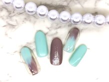 ココカラ(cocokara)/塗りかけネイル♪