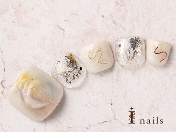 アイネイルズ 横浜WEST店(I-nails)/凸凹ニュアンス　9480円
