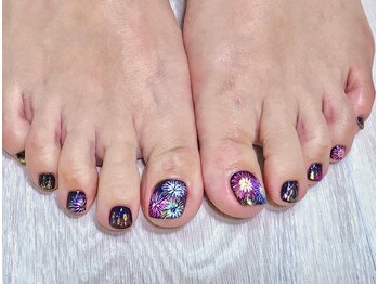 ティーエス ネイル ガーデン(T.S Nail Garden)/花火デザイン