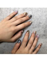 アンダーバーホワイト 大阪上本町店(_WHITE)/デザインネイル