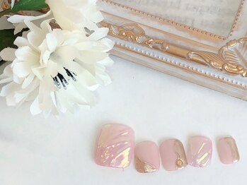 ネイルサロン&スクール ジーナ(GINA)/つやつやミラーネイル