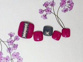 ネイルライフ(NailLife)/シックゴージャス フット