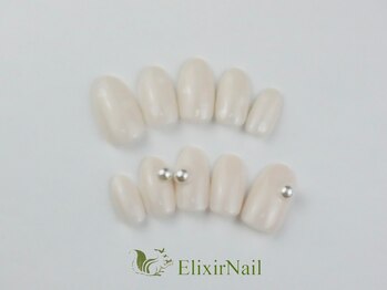 エリクサーネイル 神田(Elixir Nail)/シンプル/クーポン使用