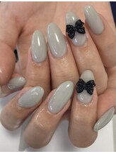 ララ ルーム(lala room.)/ワンカラー+リボンパーツのせ