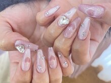 ミラージュネイル(Mirage Nail)/スカルプ６本アート