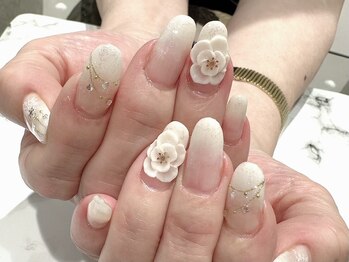 3Dフラワーネイル