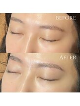 ボス ブロウ 天白店(BOSS BROW)/【レディース眉毛】before after