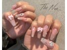 春　リボン　長さ出し