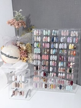 ネイルサロン メィプルの写真/トレンド~上品デザインまで幅広くご提案♪落ち着いた空間で、ゆったりとした時間を満喫☆