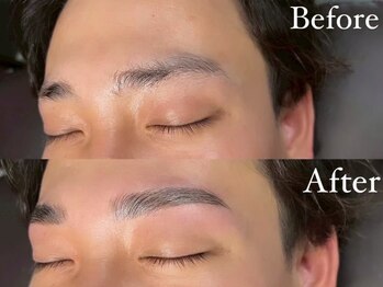 エムズアイブロウ 大和西大寺(M’sアイブロウ)/メンズハリウッドブロウリフト