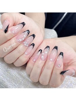クイーンズビューティーサロン 新宿本店(Queen's beauty salon)/チップ長さ出し10本やり放題