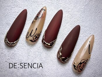 ディセンシア(DE:SENCIA)/design Gel&Acrylic Extensions