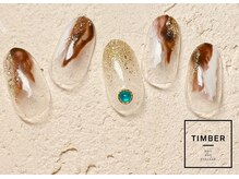 ティンバーネイルアンドアイラッシュ(Timber)/【HAND】シンプルコース